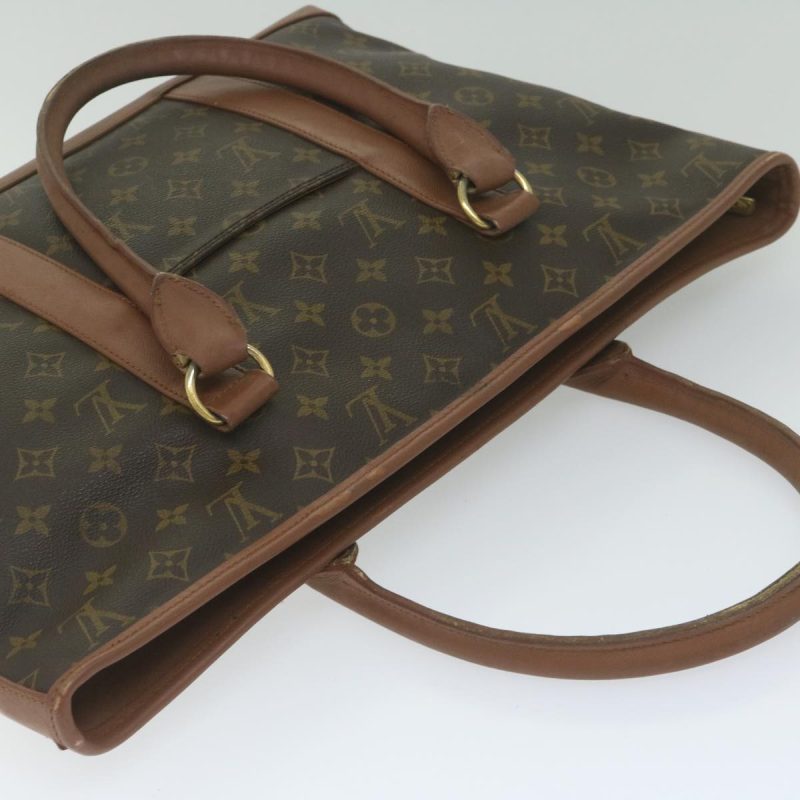Louis Vuitton Monogram Sack Weekend PM Hand Bag M42425  bs10623 - Image 6