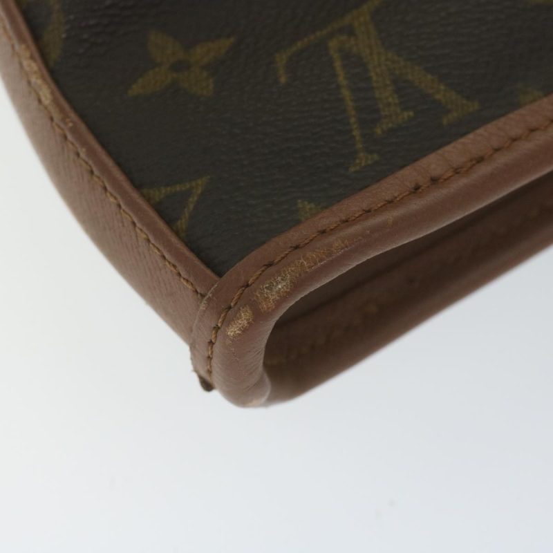 Louis Vuitton Monogram Sack Weekend PM Hand Bag M42425  bs10623 - Image 7