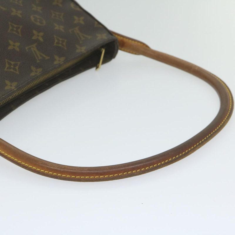Louis Vuitton Monogram Looping MM Shoulder Bag M51146  bs10646 - Image 7