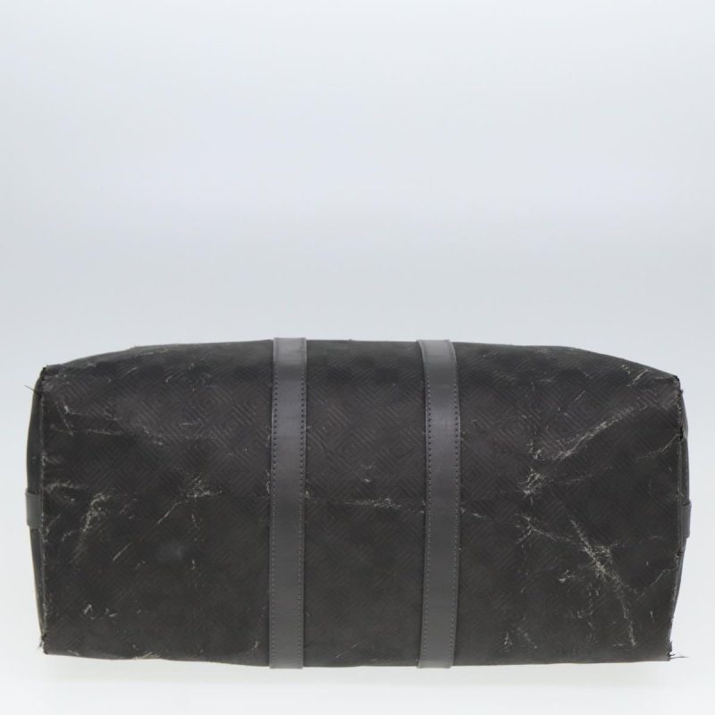 Louis Vuitton Damier Carbon Keepall Bandouliere 45 Bag Black N41324 Auth bs15288 - Image 9