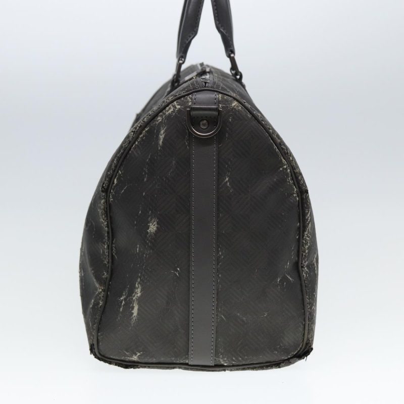Louis Vuitton Damier Carbon Keepall Bandouliere 45 Bag Black N41324 Auth bs15288 - Image 5