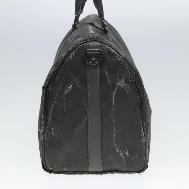 Louis Vuitton Damier Carbon Keepall Bandouliere 45 Bag Black N41324 Auth bs15288 - Image 7