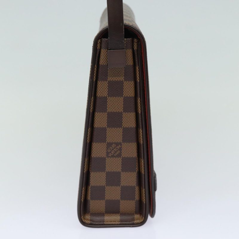Louis Vuitton Damier Ebene Tribeca Carre Shoulder Bag N51161  bs15302 - Image 3