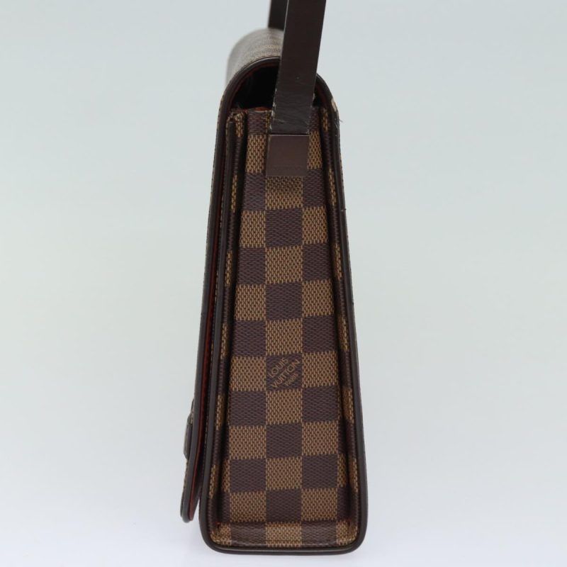 Louis Vuitton Damier Ebene Tribeca Carre Shoulder Bag N51161  bs15302 - Image 4