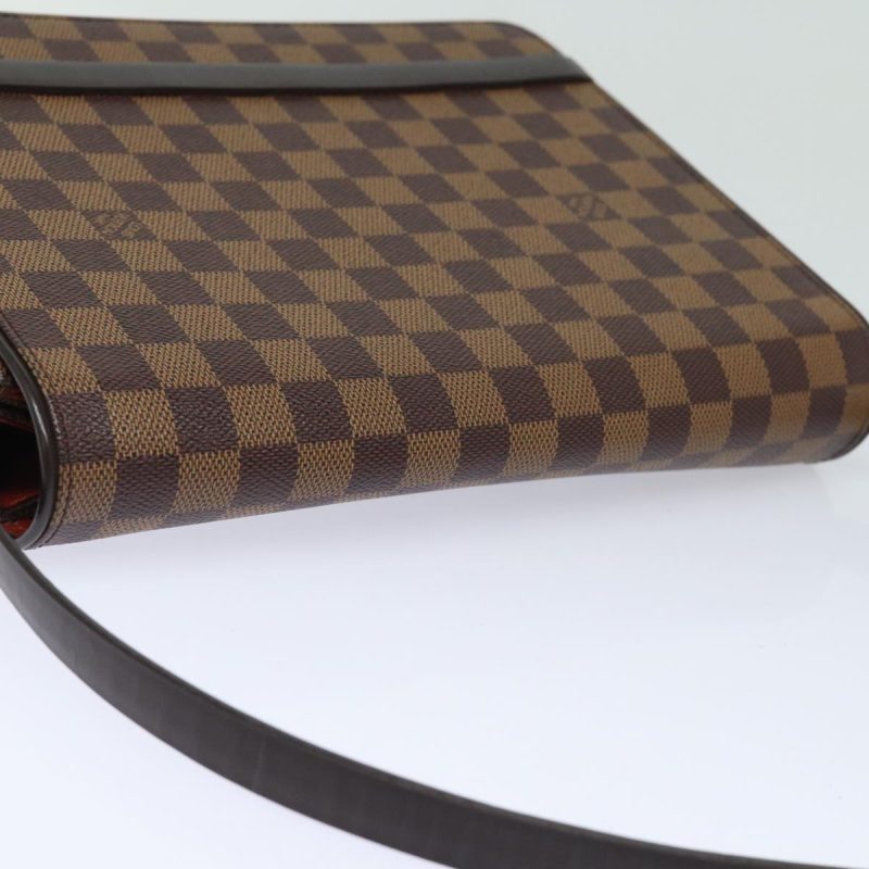 Louis Vuitton Damier Ebene Tribeca Carre Shoulder Bag N51161  bs15302 - Image 6
