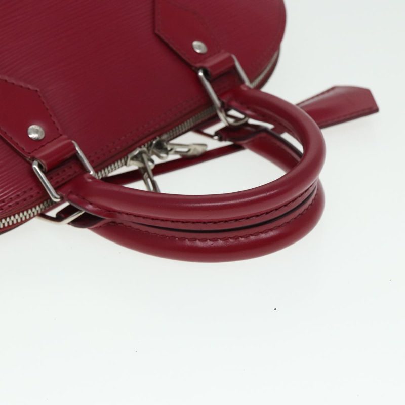 Louis Vuitton Epi Alma PM Hand Bag Fuchsia M40490  bs15303 - Image 7