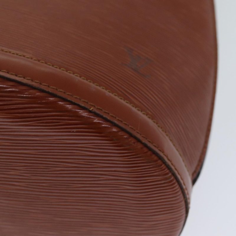 Louis Vuitton Epi Cluny Shoulder Bag Brown M52253  bs15304 - Image 9