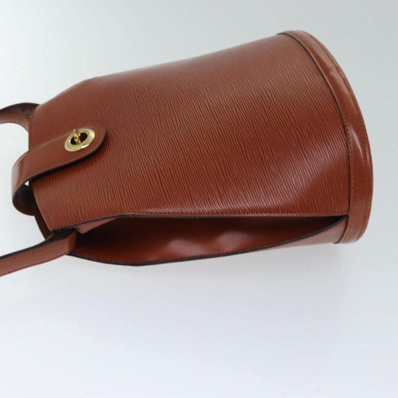 Louis Vuitton Epi Cluny Shoulder Bag Brown M52253  bs15304 - Image 4