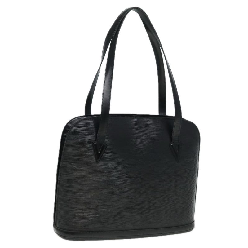 Louis Vuitton Epi Lussac Shoulder Bag Black M52282  bs15326