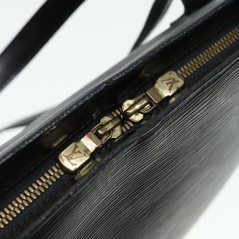 Louis Vuitton Epi Lussac Shoulder Bag Black M52282  bs15326 - Image 10
