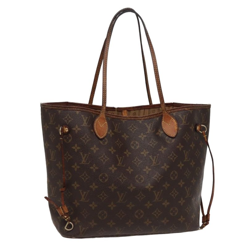 Louis Vuitton Monogram Neverfull MM Tote Bag M40156  bs15347