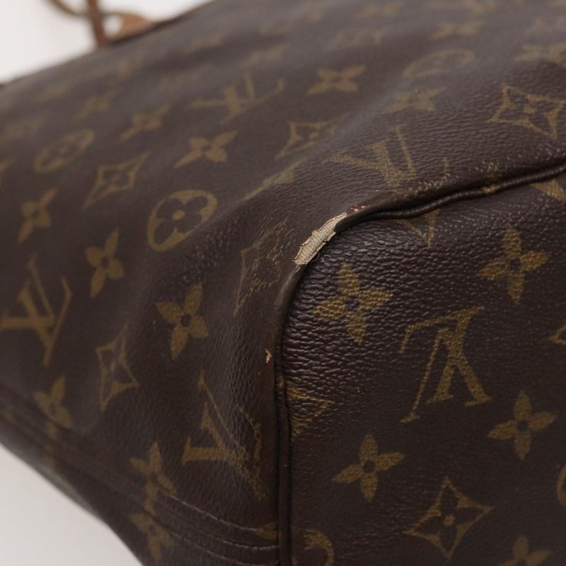 Louis Vuitton Monogram Neverfull MM Tote Bag M40156  bs15347 - Image 9