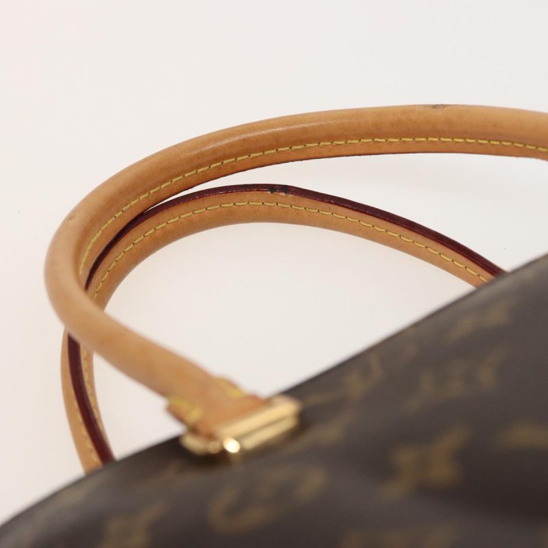 Louis Vuitton Monogram Pallas Hand Bag 2way Yellow Saffron M40929 Auth bs15348 - Image 9