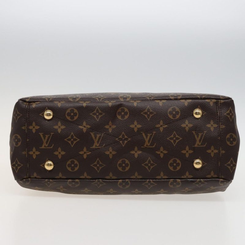 Louis Vuitton Monogram Pallas Hand Bag 2way Yellow Saffron M40929 Auth bs15348 - Image 5