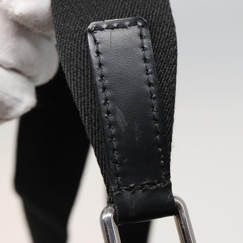 Louis Vuitton Damier Graphite Mick MM Shoulder Bag N41106  bs15349 - Image 9