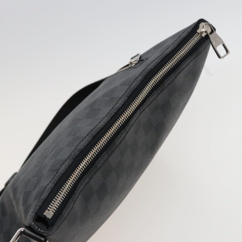 Louis Vuitton Damier Graphite Mick MM Shoulder Bag N41106  bs15349 - Image 6