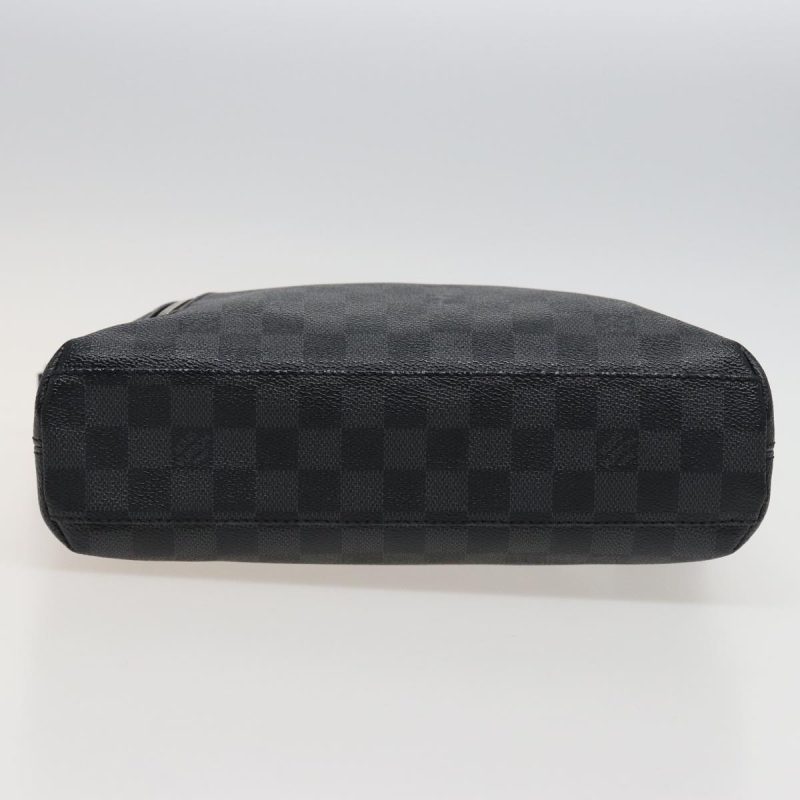 Louis Vuitton Damier Graphite Mick MM Shoulder Bag N41106  bs15349 - Image 5