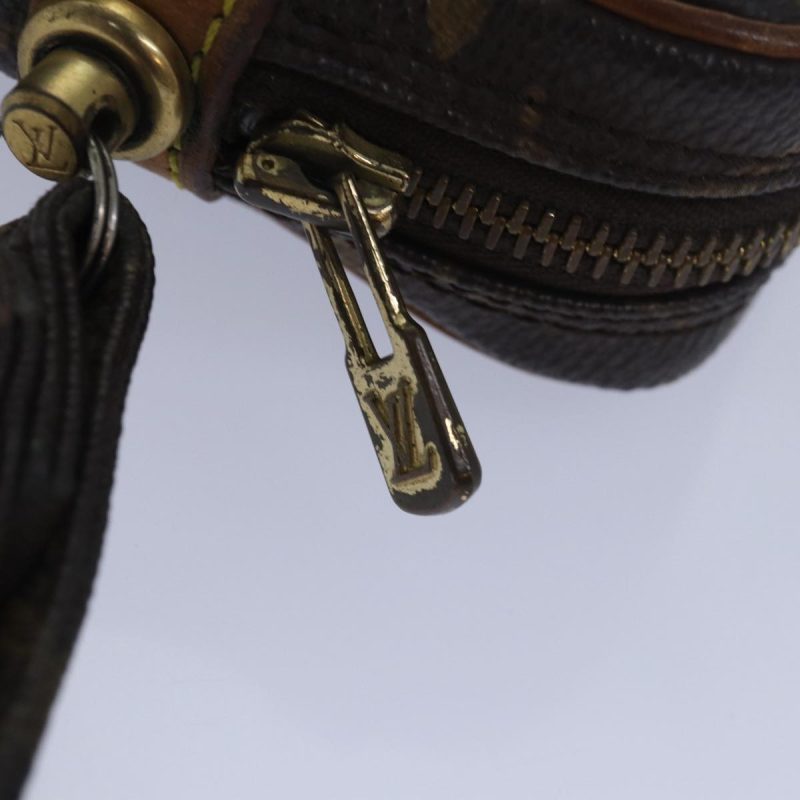 Louis Vuitton Monogram Marly Dragonne PM Clutch Bag M51827  bs15386 - Image 8