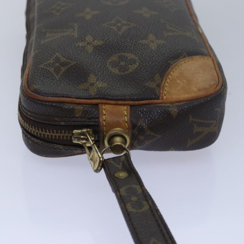 Louis Vuitton Monogram Marly Dragonne PM Clutch Bag M51827  bs15386 - Image 3