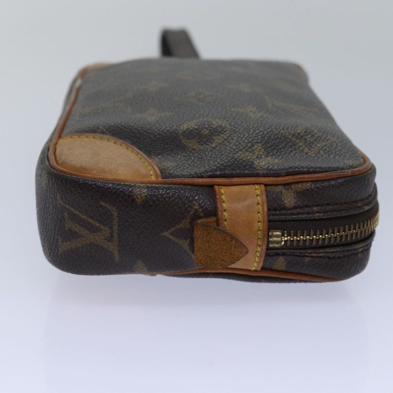 Louis Vuitton Monogram Marly Dragonne PM Clutch Bag M51827  bs15386 - Image 4