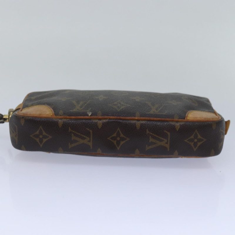 Louis Vuitton Monogram Marly Dragonne PM Clutch Bag M51827  bs15386 - Image 6