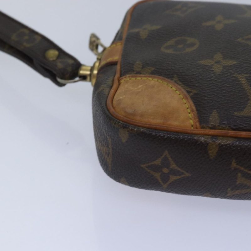 Louis Vuitton Monogram Marly Dragonne PM Clutch Bag M51827  bs15386 - Image 7