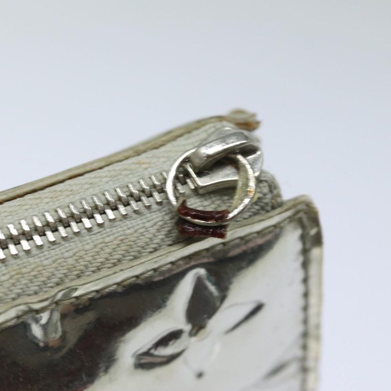 Louis Vuitton Monogram Miroir Trousse Cosmetic Pouch Silver M95603 Auth bs15416 - Image 8