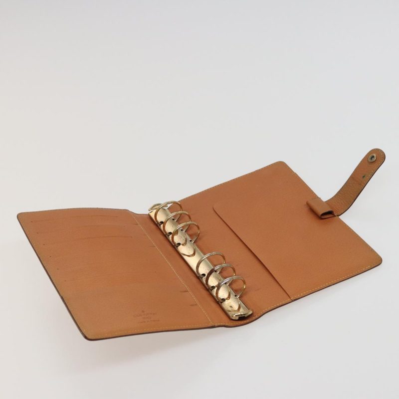 Louis Vuitton Nomad leather Agenda MM Day Planner Cover R20473  bs15417 - Image 8