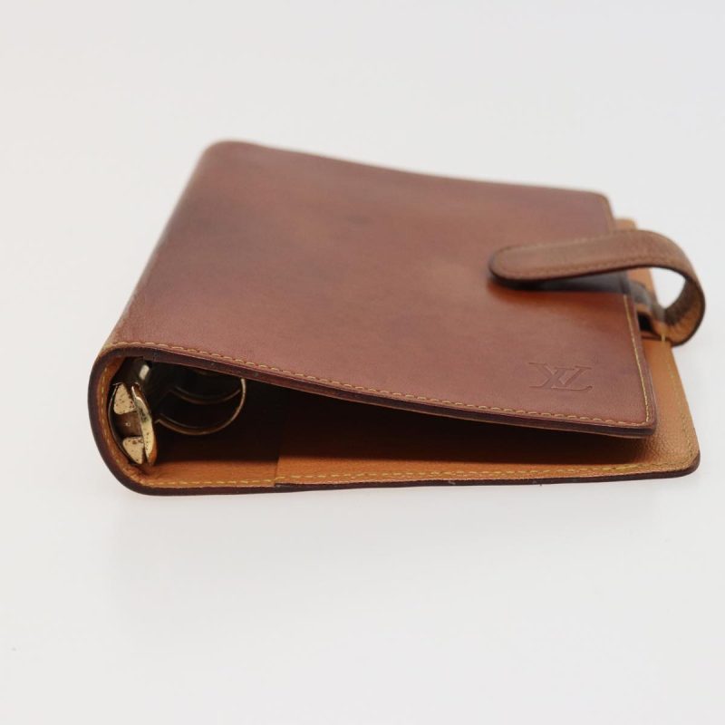 Louis Vuitton Nomad leather Agenda MM Day Planner Cover R20473  bs15417 - Image 5
