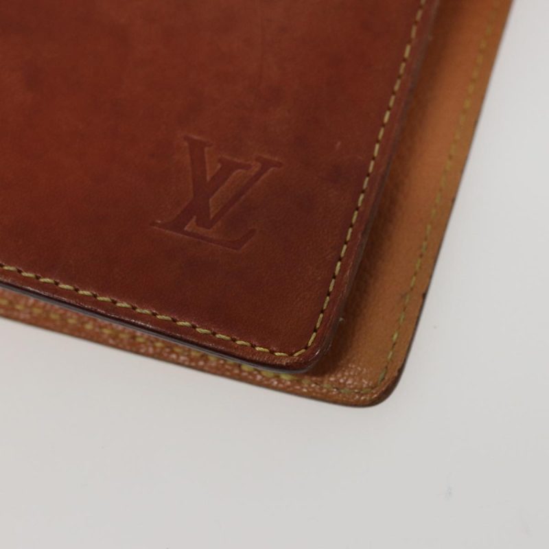 Louis Vuitton Nomad leather Agenda MM Day Planner Cover R20473  bs15417 - Image 7
