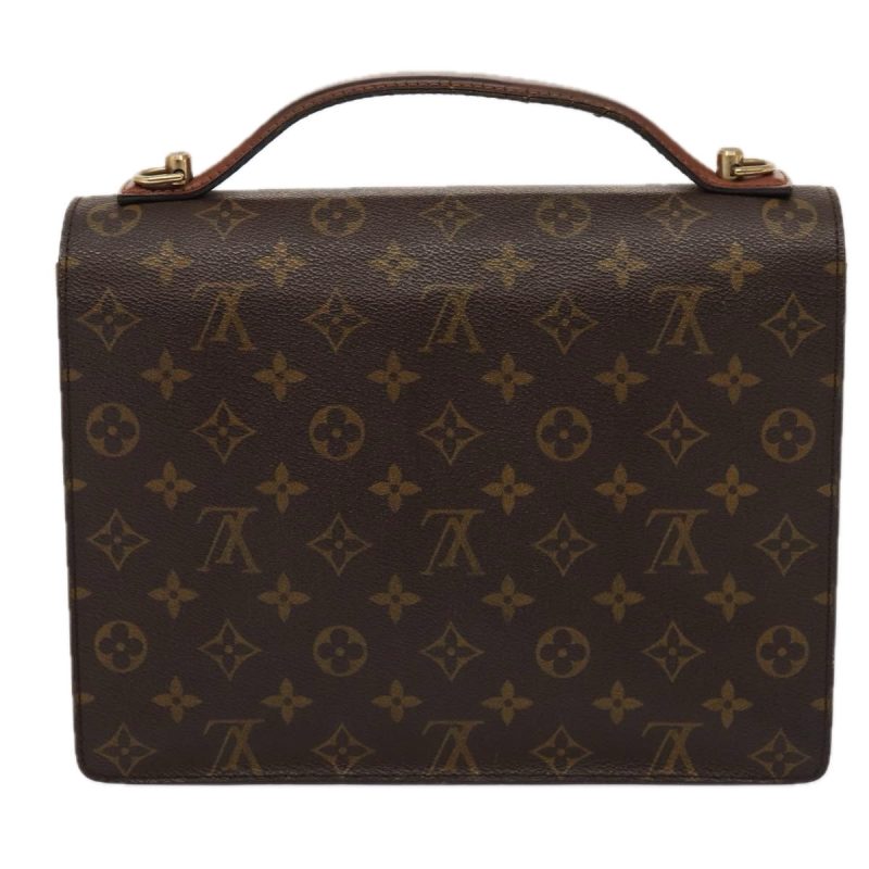 Louis Vuitton Monogram Monceau 28 Hand Bag 2way M51185  bs15421 - Image 2