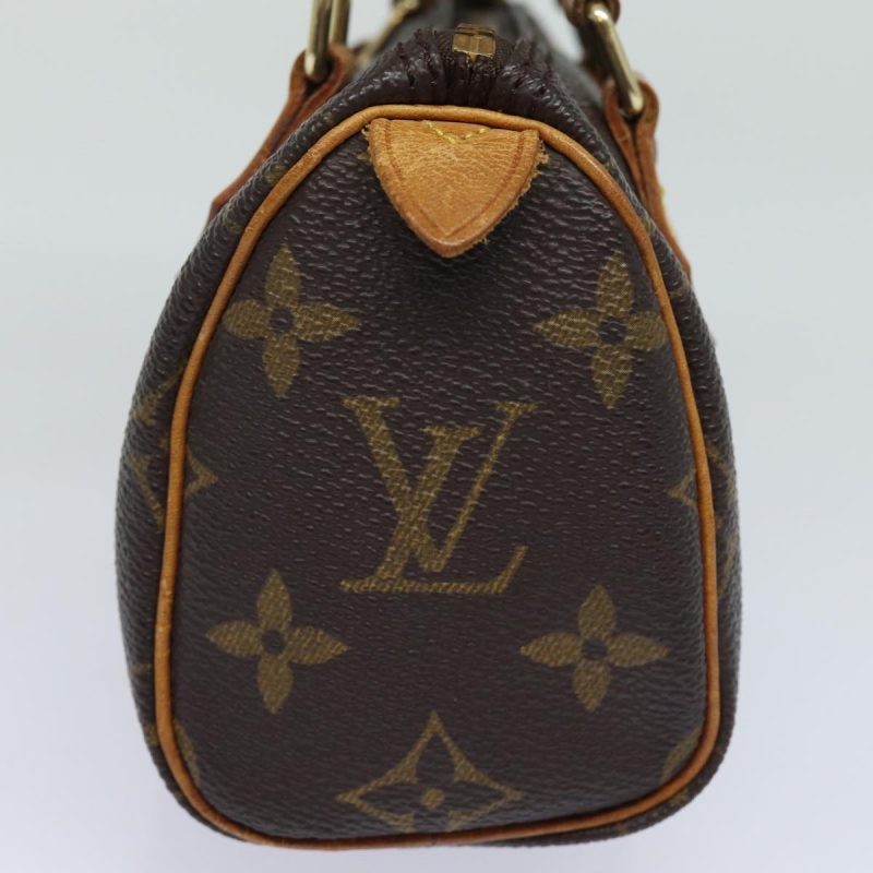 Louis Vuitton Monogram Mini Speedy Hand Bag M41534  bs15459 - Image 3