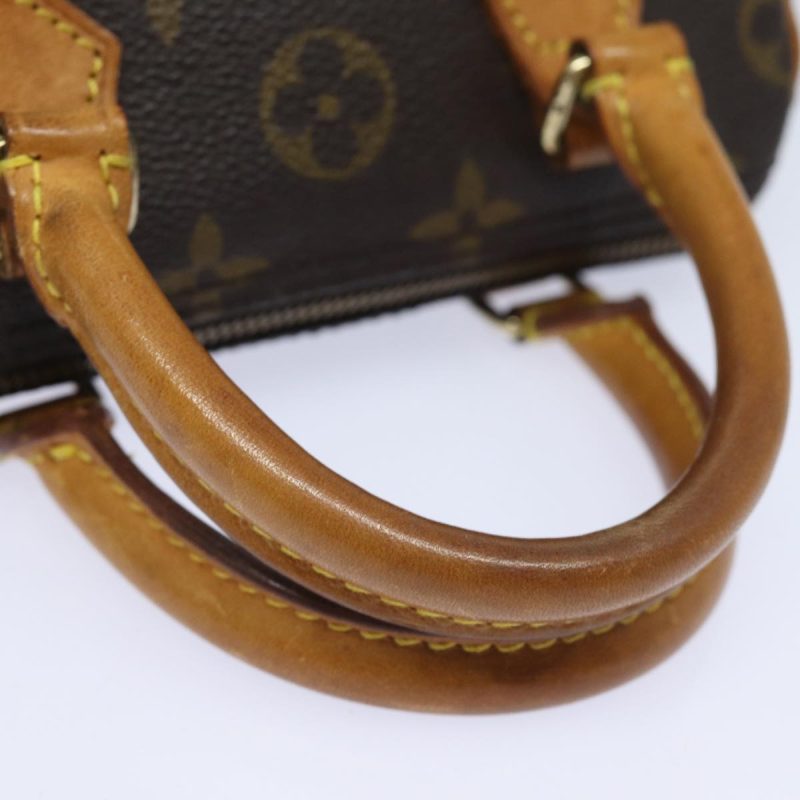 Louis Vuitton Monogram Mini Speedy Hand Bag M41534  bs15459 - Image 7