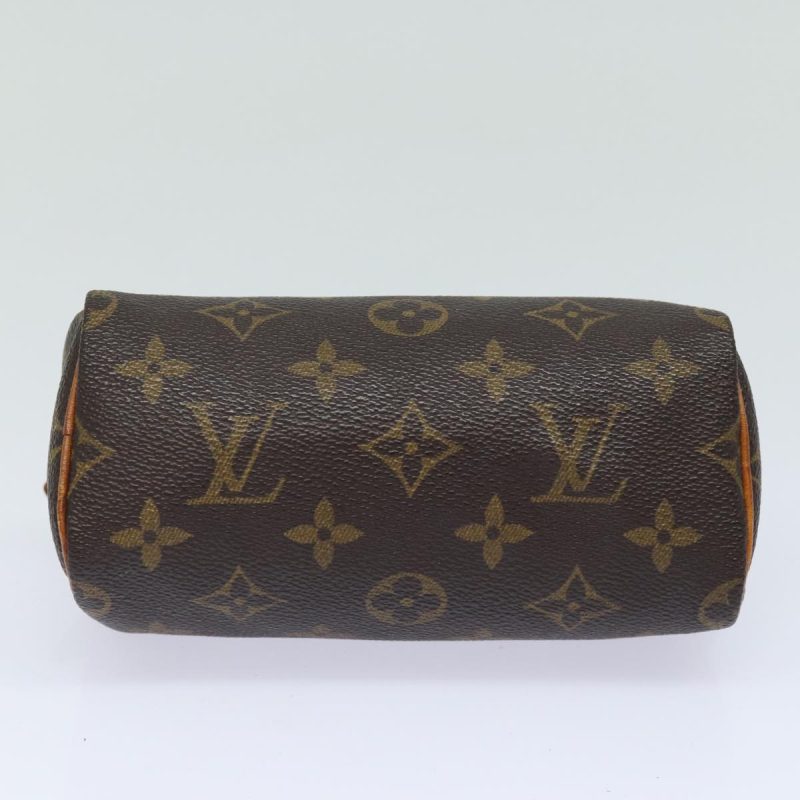 Louis Vuitton Monogram Mini Speedy Hand Bag M41534  bs15459 - Image 5