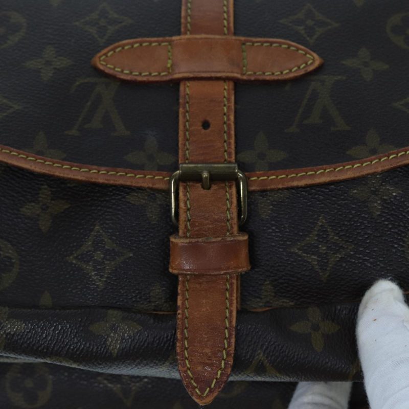 Louis Vuitton Monogram Saumur 30 Shoulder Bag M42256  bs15517 - Image 10