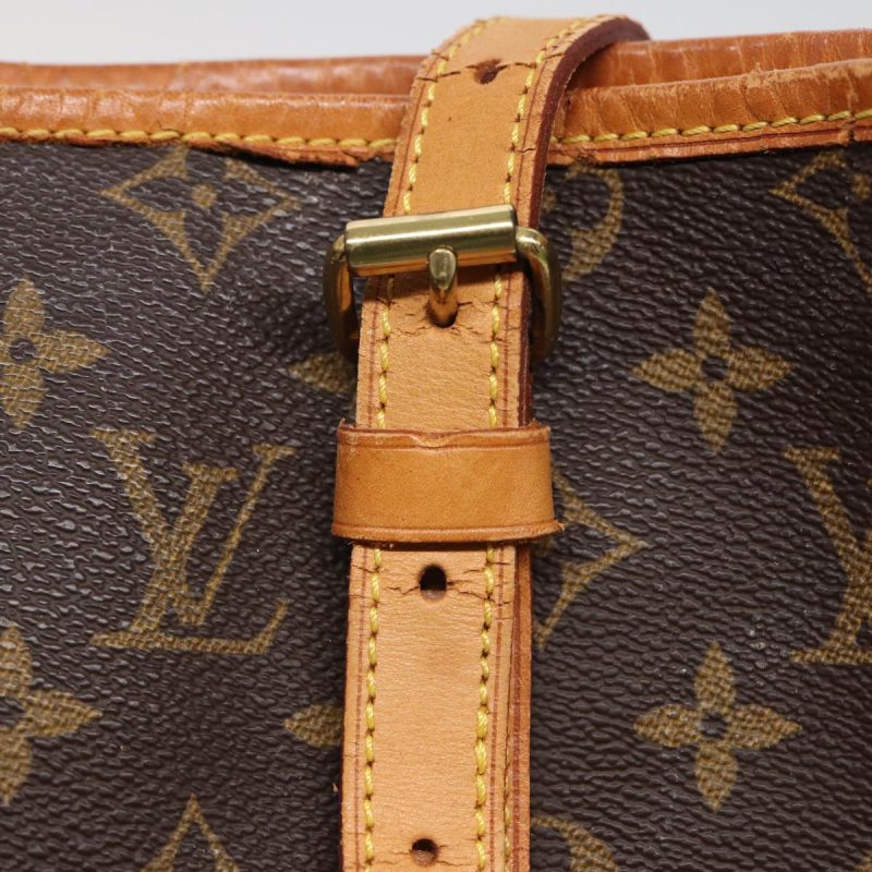 Louis Vuitton Monogram Bucket GM Shoulder Bag M42236  bs15518 - Image 9