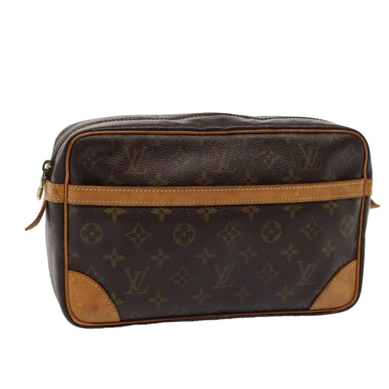 Louis Vuitton Monogram Compiegne 28 Clutch Bag M51845  bs15553
