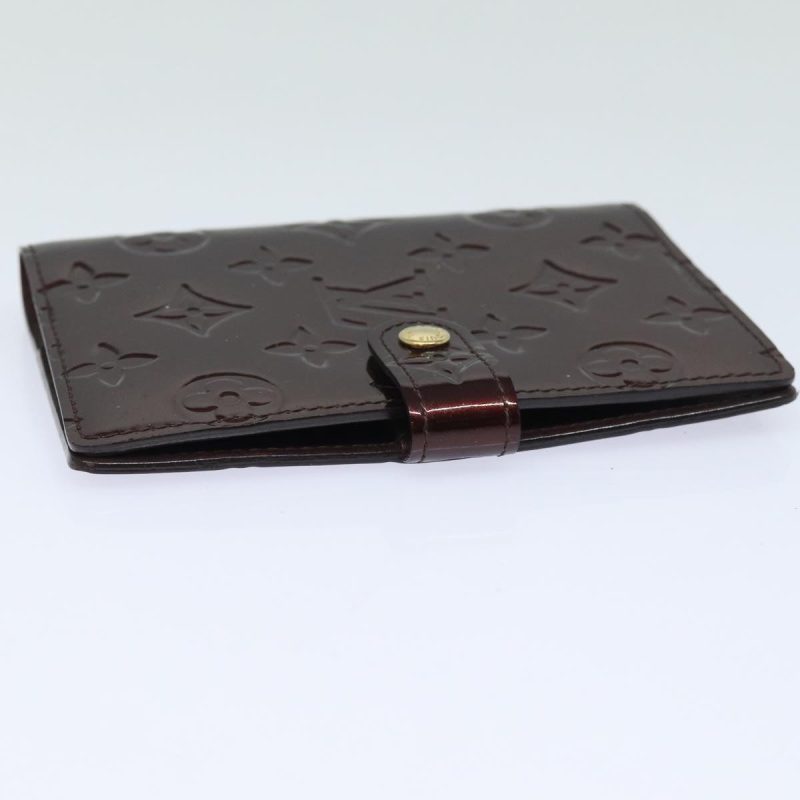Louis Vuitton Vernis Agenda PM Day Planner Cover Amarante R21026  bs15561 - Image 6