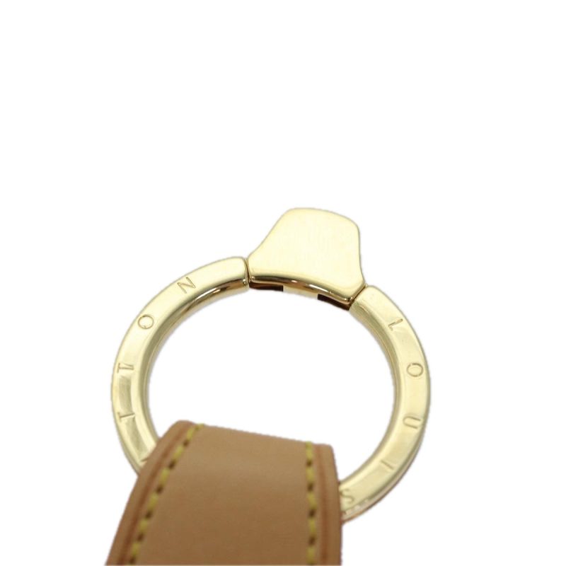 Louis Vuitton Porte Cles Vallee Key Holder Leather Beige M85033  bs15562 - Image 2
