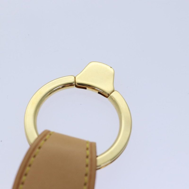 Louis Vuitton Porte Cles Vallee Key Holder Leather Beige M85033  bs15562 - Image 7