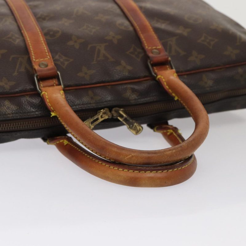 Louis Vuitton Monogram Porte Documents Voyage Hand Bag M53361 Auth bs15571 - Image 7
