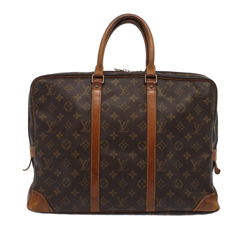 Louis Vuitton Monogram Porte Documents Voyage Hand Bag M53361 Auth bs15577 - Image 2