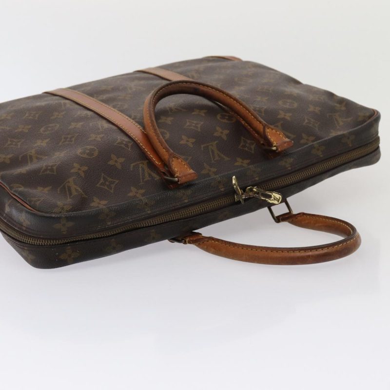 Louis Vuitton Monogram Porte Documents Voyage Hand Bag M53361 Auth bs15577 - Image 6