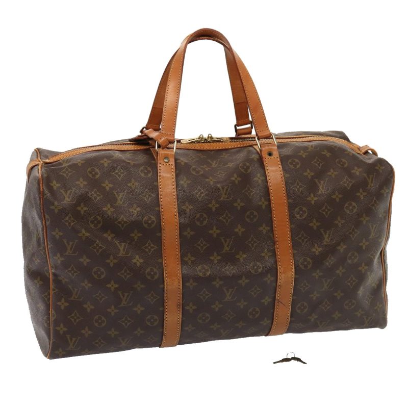 Louis Vuitton Monogram Sac Souple 55 Boston Bag M41622  bs15589