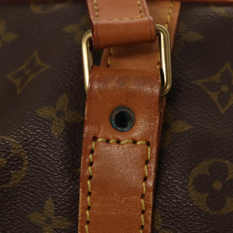 Louis Vuitton Monogram Sac Souple 55 Boston Bag M41622  bs15589 - Image 9