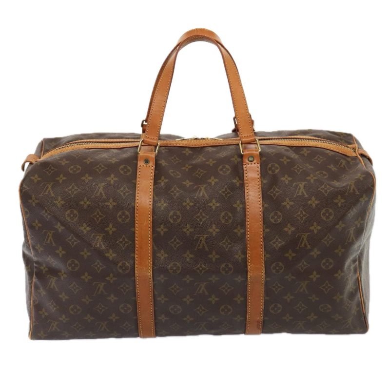 Louis Vuitton Monogram Sac Souple 55 Boston Bag M41622  bs15589 - Image 2