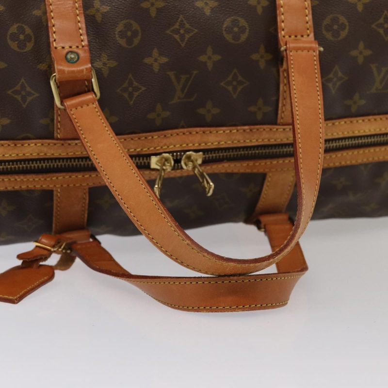 Louis Vuitton Monogram Sac Souple 55 Boston Bag M41622  bs15589 - Image 7