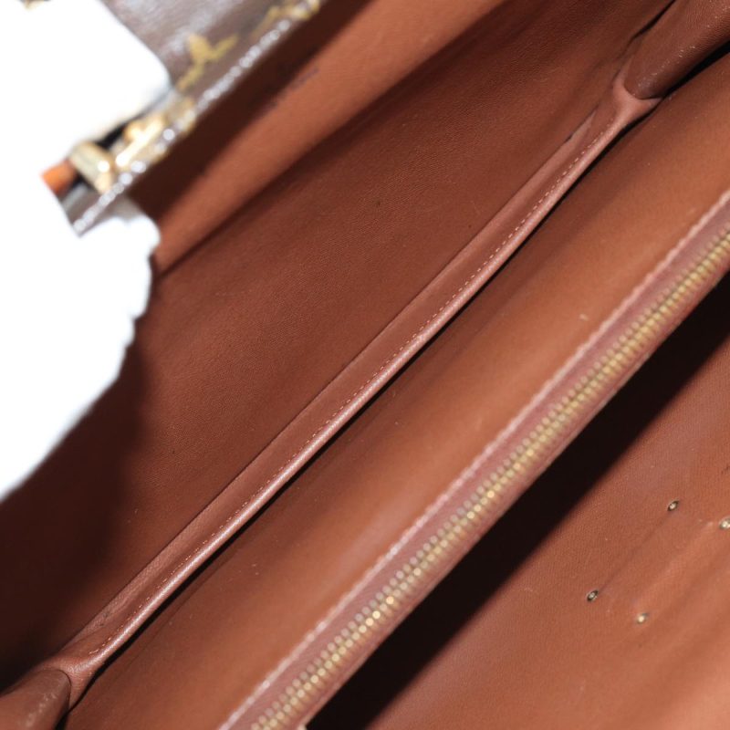 Louis Vuitton Monogram Serviette Fermoir Business Bag M53305  bs16749 - Image 10