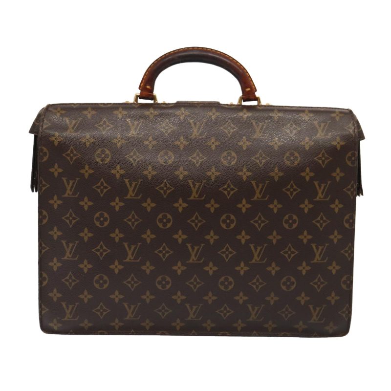 Louis Vuitton Monogram Serviette Fermoir Business Bag M53305  bs16749 - Image 2