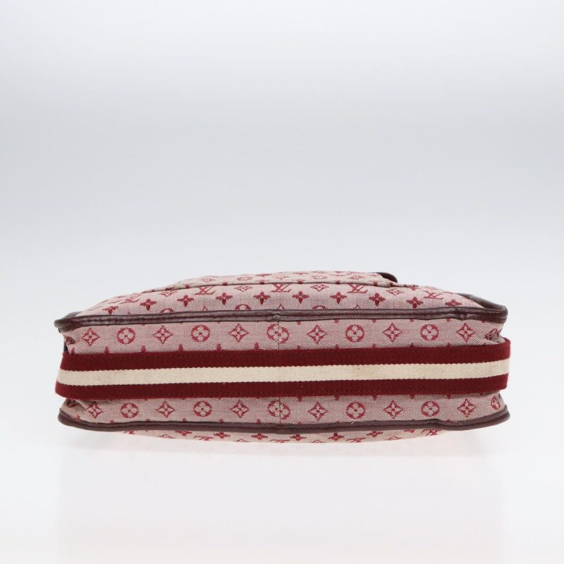 Louis Vuitton Monogram Mini Besace Mary Kate Bag Red M92321  bs17037 - Image 5